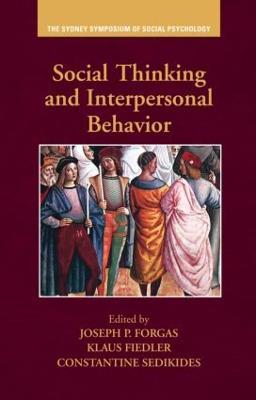Social Thinking and Interpersonal Behavior - cover