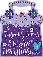 My Perfectly Purple Sticker and Doodling Purse
