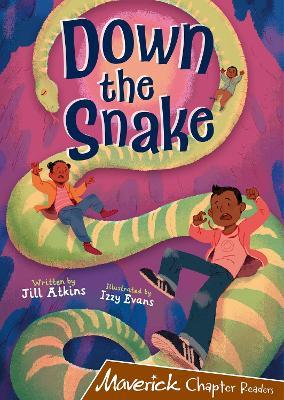 Down the Snake: (Brown Chapter Reader) - Jill Atkins - cover