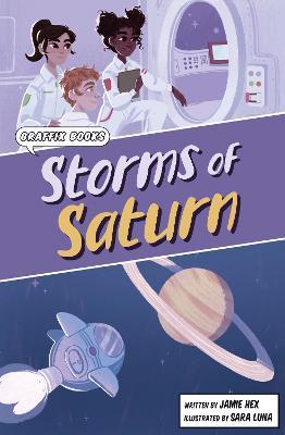 Storms of Saturn: (Graphic Reluctant Reader) - Jamie Hex - cover