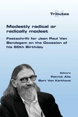 Modestly Radical or Radically Modest - cover