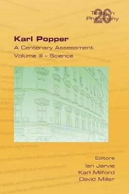 Karl Popper. A Centenary Assessment. Volume III - Science - cover