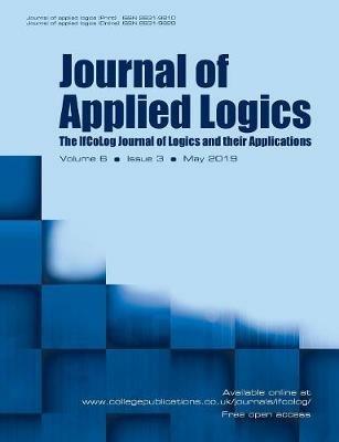 Journal of Applied Logics - The IfCoLog Journal of Logics and their Applications: Volume 6, Issue 3, May 2019 - cover