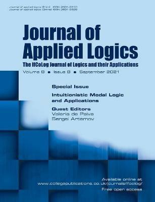 Journal of Applied Logics, Volume 8, Number 8, September 2021. Special issue: Intuitionistic Modal Logic and Applications - cover