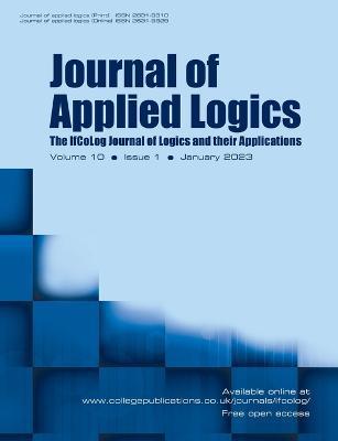Journal of Applied Logics. The IfCoLog Journal of Logics and their Applications. Volume 10, number 1, January 2023 - cover