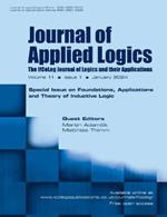 Journal of Applied Logics, Volume 11, Number 1, January 2024. Special Issue: Foundations, Applications and Theory of Inductive Logic