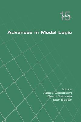 Advances in Modal Logic 15 - cover