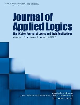 Journal of Applied Logics. The IfCoLog Journal of Logics and their Applications. Volume 13, number 2, April 2026 - cover