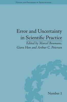 Error and Uncertainty in Scientific Practice - cover