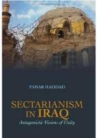 Sectarianism in Iraq: Antagonistic Visions of Unity - Fanar Haddad - cover