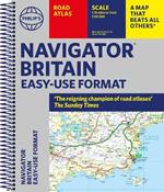 Philip's Navigator Britain Easy Use Format: (Spiral binding)