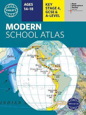 Philip's RGS Modern School Atlas: 100th edition - Philip's Maps - cover