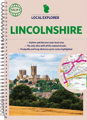 Philip's Local Explorer Street Atlas Lincolnshire - Philip's Maps - cover
