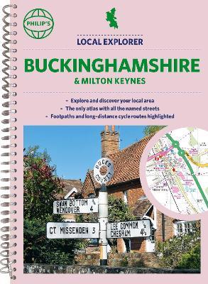 Philip's Local Explorer Street Atlas Buckinghamshire and Milton Keynes - Philip's Maps - cover