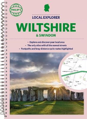 Philip's Local Explorer Street Atlas Wiltshire and Swindon - Philip's Maps - cover