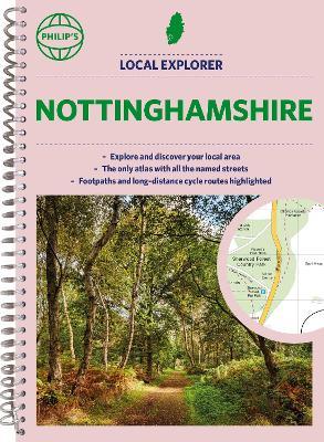 Philip's Local Explorer Street Atlas Nottinghamshire - Philip's Maps - cover