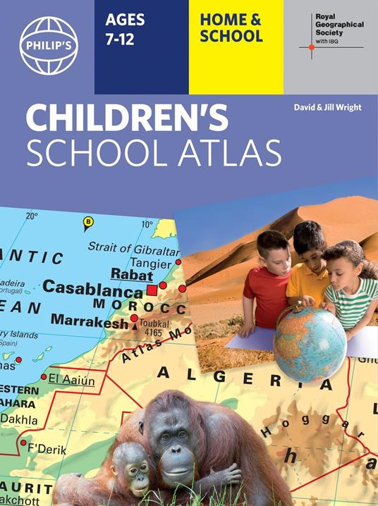 Philip's RGS Children's School Atlas - Philip's Maps,David Wright,Jill Wright - ebook