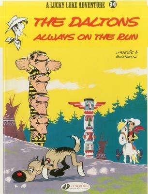 Lucky Luke 34 - The Daltons Always on the Run - Morris & Goscinny - cover