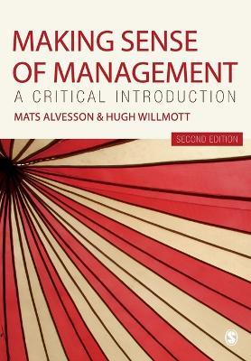 Making Sense of Management: A Critical Introduction - Mats Alvesson,Hugh Willmott - cover