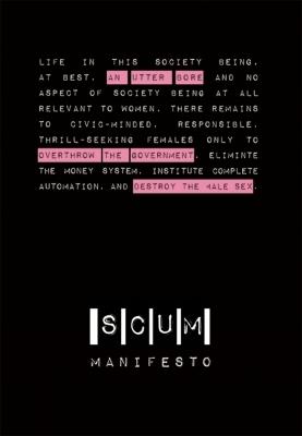 SCUM Manifesto - Valerie Solanas - cover
