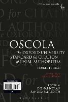 OSCOLA: The Oxford University Standard for Citation of Legal Authorities - cover