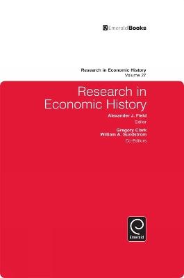 Research in Economic History - cover