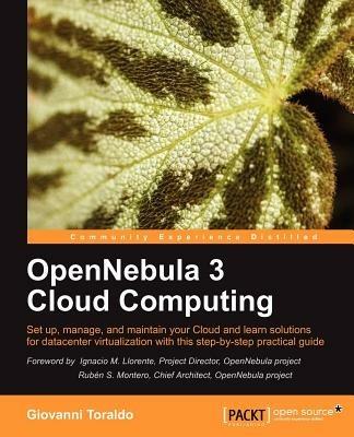 OpenNebula 3 Cloud Computing - Giovanni Toraldo - cover