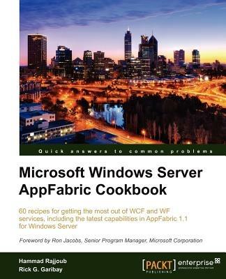 Microsoft Windows Server AppFabric Cookbook - Hammad Rajjoub,Rick Garibay - cover