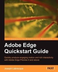 Adobe Edge Quickstart Guide - Joseph Labrecque - cover