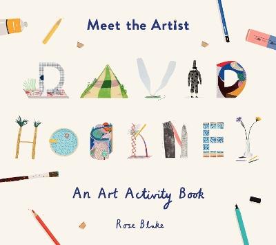 Meet the Artist: David Hockney: An Art Activity Book - cover