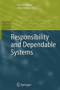 Responsibility and Dependable Systems - cover