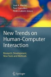 New Trends on Human-Computer Interaction: Research, Development, New Tools and Methods - cover