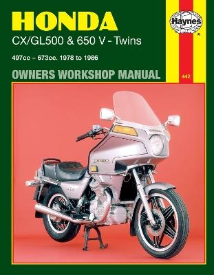 Honda CX/GL500 & 650 V-Twins (78 - 86) - Haynes Publishing - cover