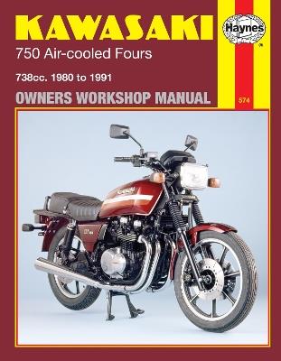 Kawasaki 750 Air-Cooled Fours (80 - 91) - Haynes Publishing - cover