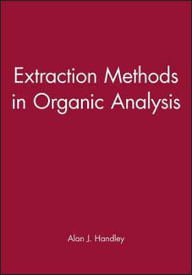 Extraction Methods in Organic Analysis - cover