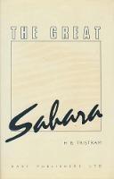 The Great Sahara: Wanderings South of the Atlas Mountains