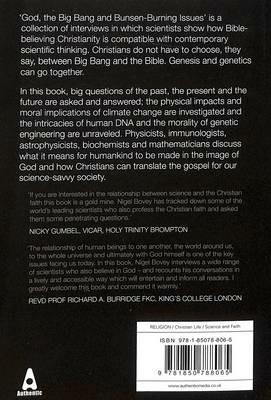 God, The Big Bang and Bunsen-Burning Issues - Nigel Bovey - cover