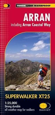 Arran: Including Arran Coastal Way - Harvey Map Services Ltd. - cover