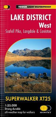 Lake District West: Scafell Pike, Langdale & Coniston XT25 - cover