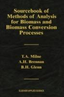 Sourcebook of Methods of Analysis for Biomass and Biomass Conversion Processes - T. Milne,A.H. Brennan,B.H. Glenn - cover