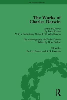 The Works of Charles Darwin: Vol 29: Erasmus Darwin (1879) / the Autobiography of Charles Darwin (1958) - Paul H Barrett - cover