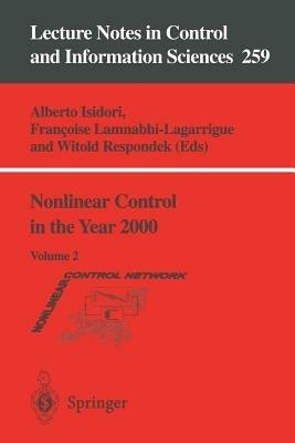 Nonlinear Control in the Year 2000: Volume 2 - cover