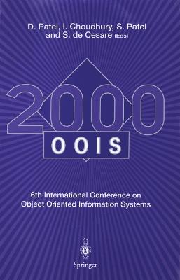 OOIS 2000: 6th International Conference on Object Oriented Information Systems 18 – 20 December 2000, London, UK Proceedings - cover