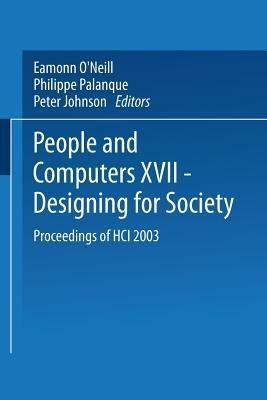 People and Computers XVII — Designing for Society: Proceedings of HCI 2003 - cover