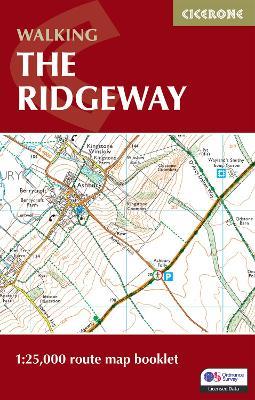 The Ridgeway Map Booklet: 1:25,000 OS Route Mapping - Steve Davison - cover