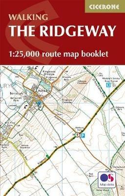 The Ridgeway Map Booklet: 1:25,000 OS Route Mapping - Steve Davison - cover