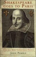 Shakespeare Goes to Paris - John Pemble - cover