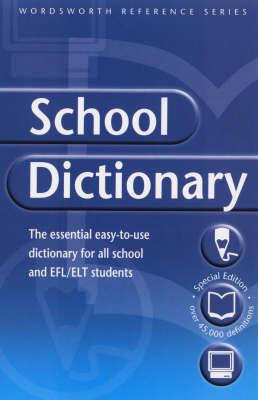 The Wordsworth School Dictionary - cover