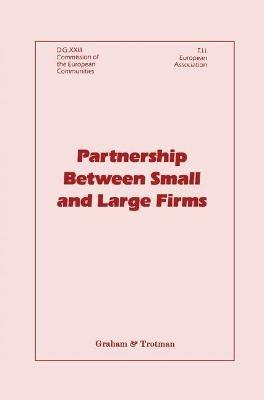 Partnership Between Small and Large Firms - cover