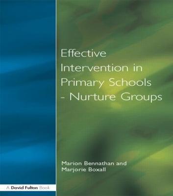 Effect Intervention in Primary School - Marion Bennathan,Baroness Warnock,Marjorie Boxall - cover